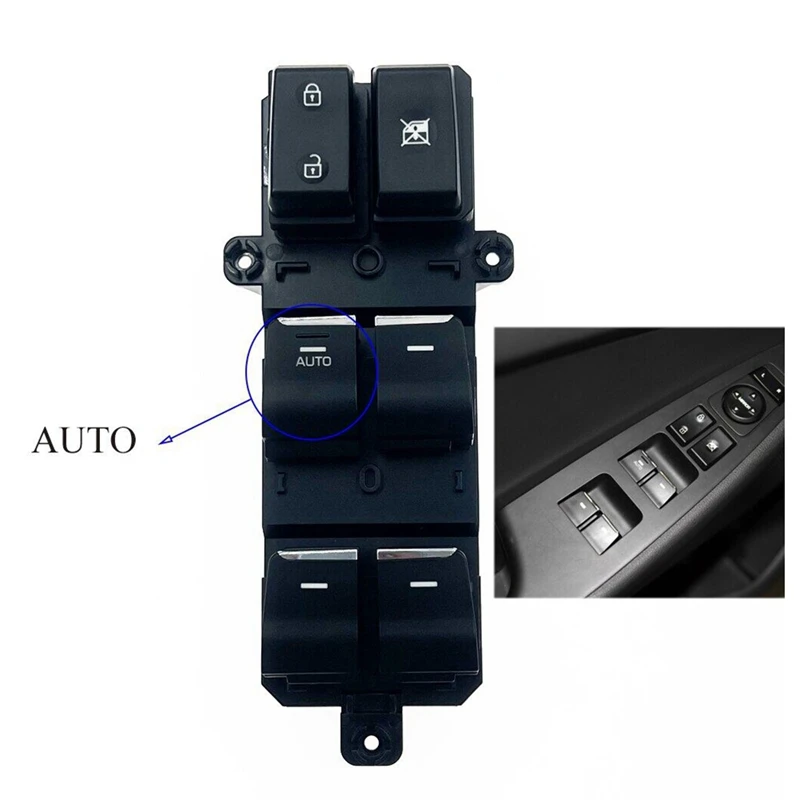 Window Power Left Front Master Lifter Switch For Hyundai Tucson 2016