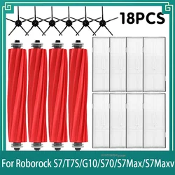 Premium Floor Roller Brush Accessory for Robotic Vacuum Cleaners (18PCS)