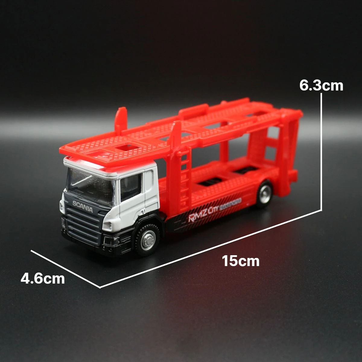 Modèle 1:64, RMZ City SCANIA - Solo + accessoires - Plateforme