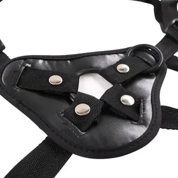 Men&Women Sex Adult Toys Pants Strap-on Realistic Dildo Pants for Dildos Toy With Rings Strapon Harness Belt Games Dropshipping 3