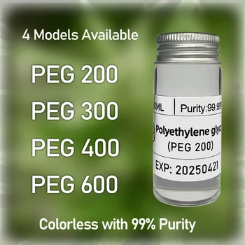 30ml colorless Raw material 99% purity 4kinds model PEG 200 & 300 & 400 & 600 as basic element to DIY diluent Liquidizer 1