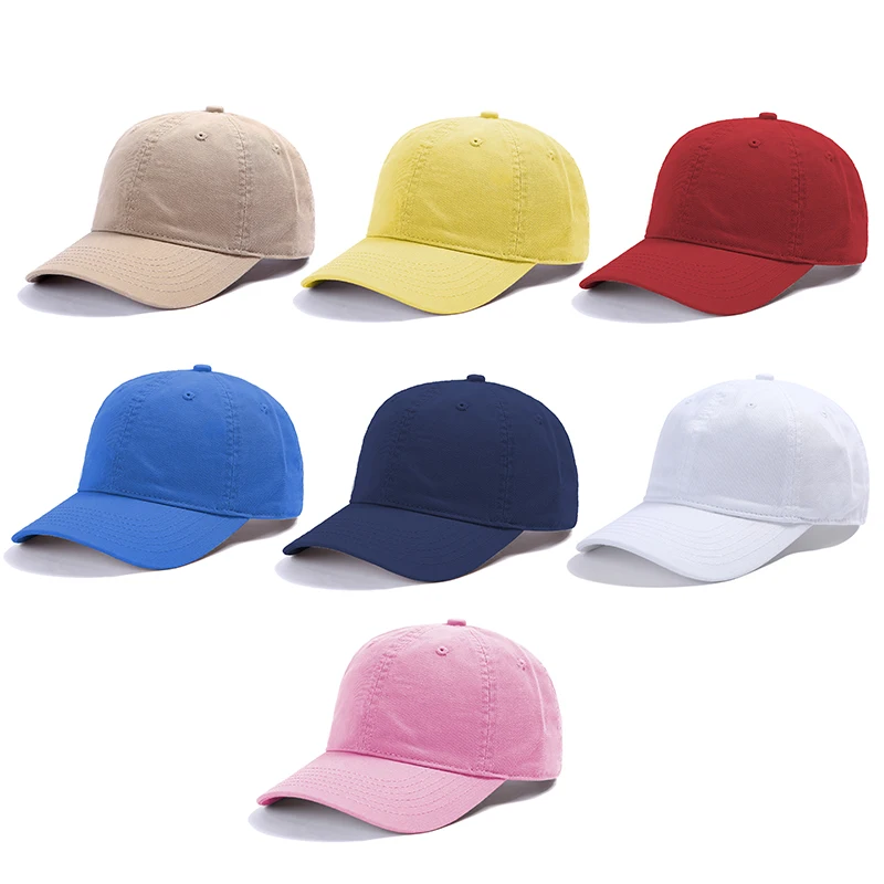 Unisex 100% Cotton Classics Cap High Quality Solid Color Simple Soft Top Baseball Cap Men Women Casual Outdoor Dad Hat