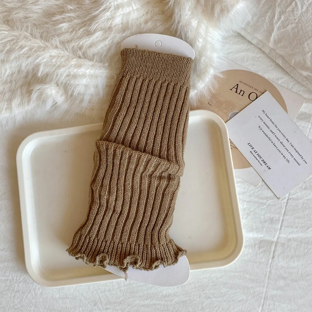 Thickened Knitted Mid Calf Socks for Kids and Adults