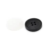 EQUBO 15/18/21/25mm 4 Holes White Black Horn Pattern Resin Buttons for Clothes Men Coat Suit Jacket Sewing Accessories Wholesale 2