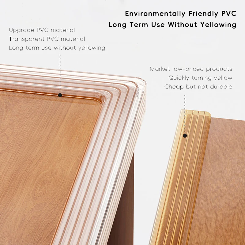 AIBEDILA Baby Protection Thickening PVC Transparent Edge Protection Strip safety Table Anti Collision Strip for Corner Drawers