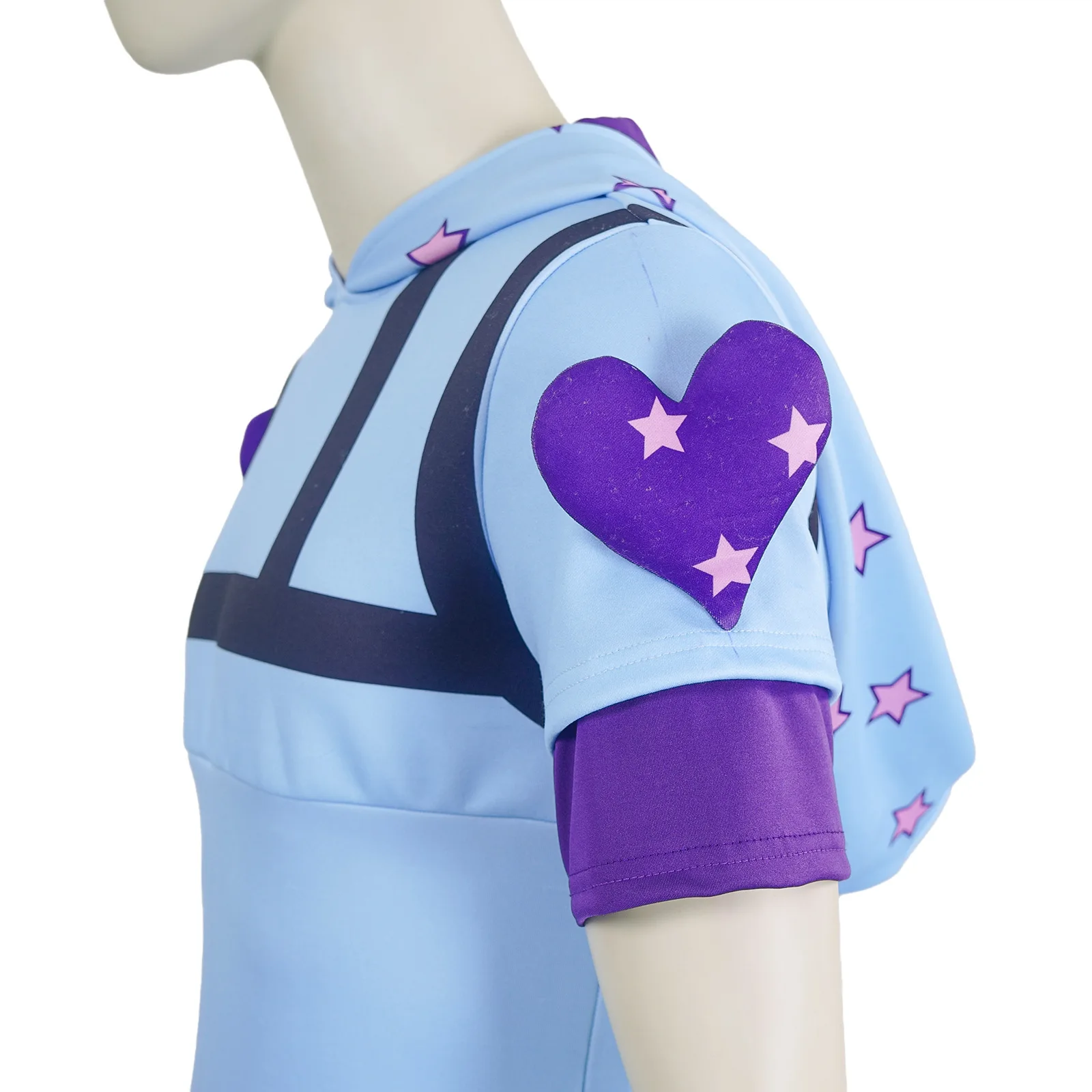 JoJo's Bizarre Adventure: Jonathan Joestar (Johnny Joestar) | Blue Cosplay Costume 36 JoJo's Bizarre Adventure Steel Ball Run Johnny Joestar Cosplay Costume for Adults (Unofficial)