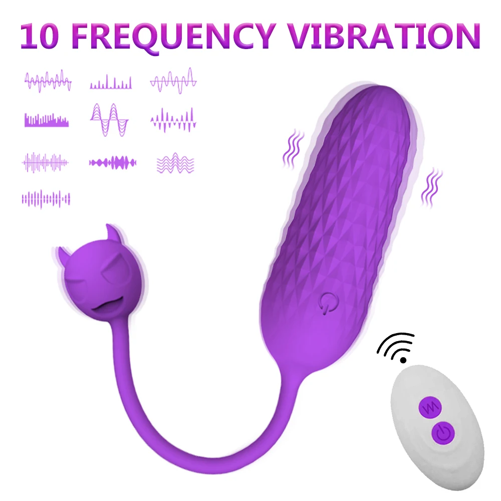 Ended Vibrator Doppel 10 Geschwindigkeit Vibrierende Ei Kugel Wireless Remote Nippel Klitoris Stimulation Weibliche Mas_voghion.com
