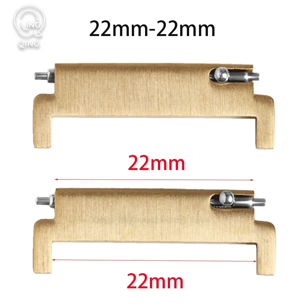 Versatile Quick Release Pin Watch Strap Adapter - Metal Connector Accessory