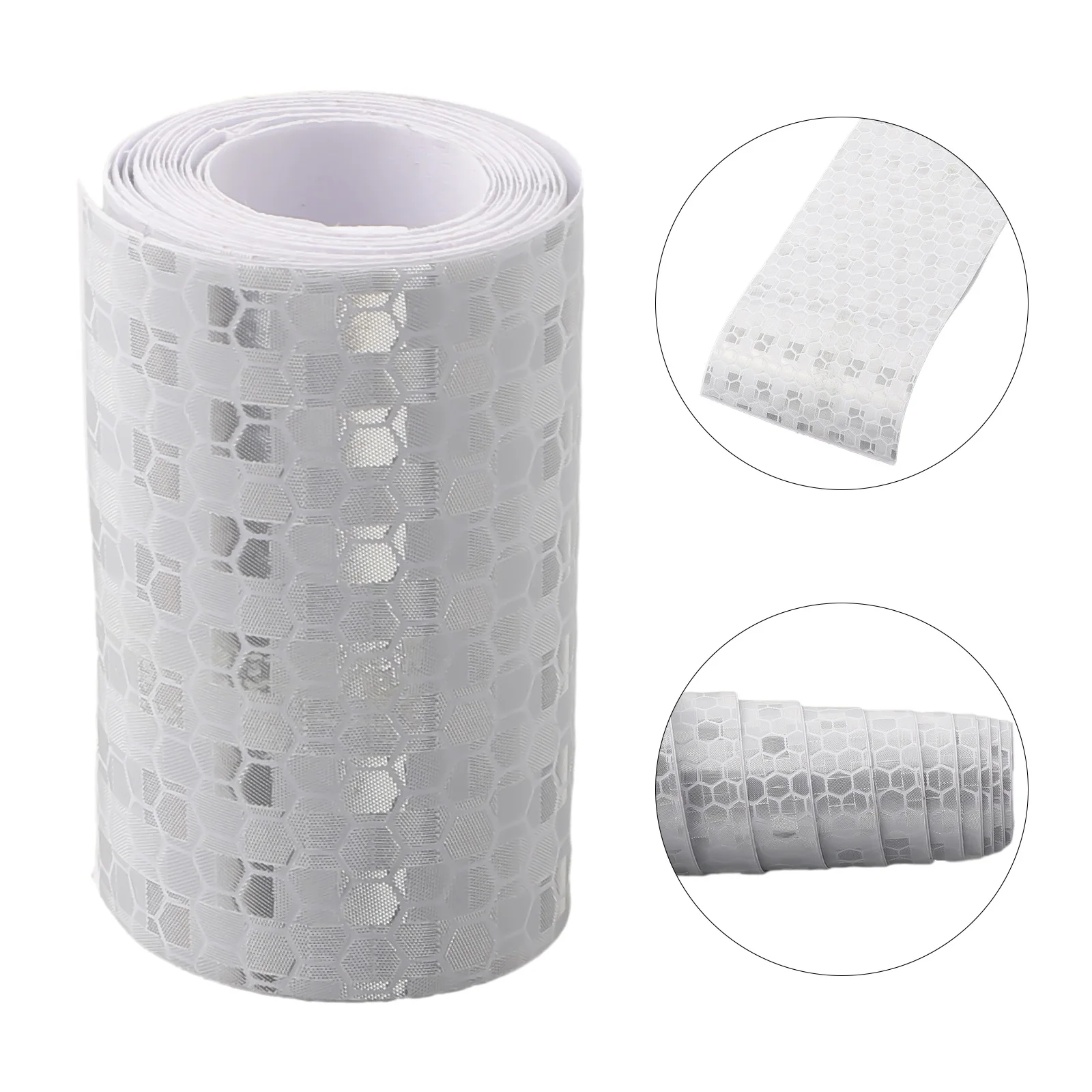 

5cm*1m Safety Strip Sticker Body Sticker For Dark Night / Raining Day Minimize Traffic Accident Security Warning
