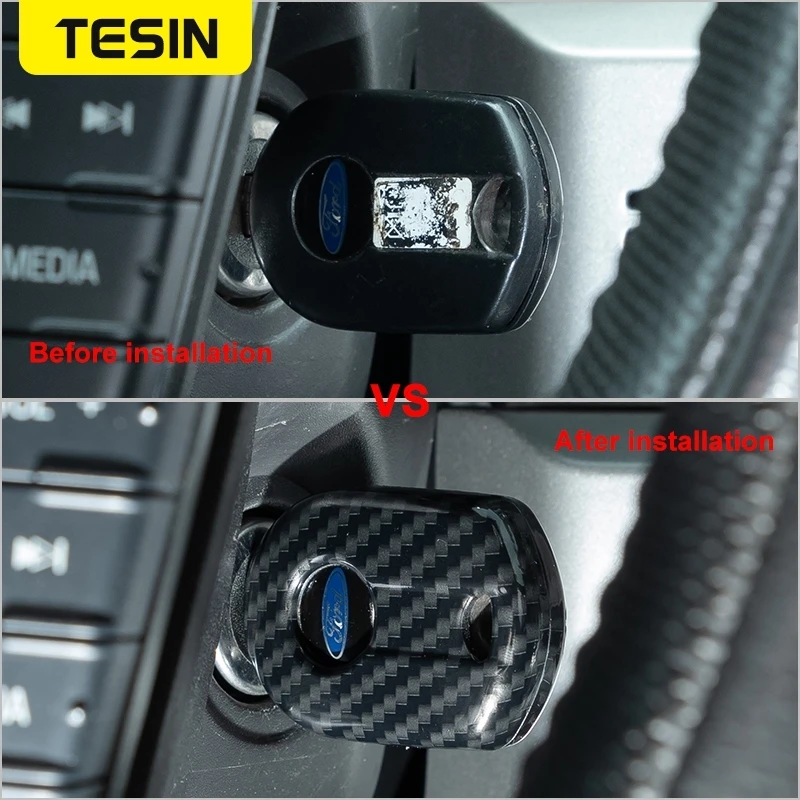 Coque Clé Pour Ford Fiesta Focus Mondeo Transit Ka Cmax Connect Galaxy - 3 Boutons - Plip Clé Télécommande Avec Lame Phonillico® - Auto