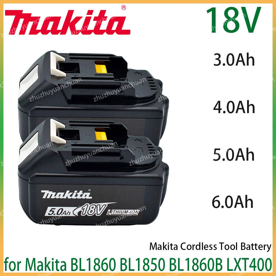 100% GENUINE Makita 18V Battery 6.0 AH MODEL BL1860B in original sealed  package