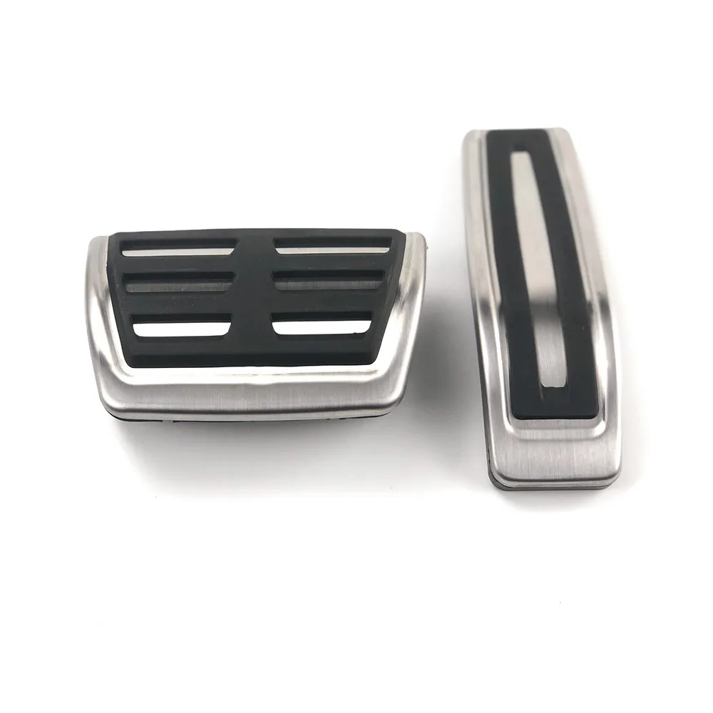 Gas Brake Foot rest Dead Pedal Cover Pad Car Accessories For Audi Q7 4L (07-15)/ Volkswagen Touareg 07-18/ Porsche Cayenne 07-16