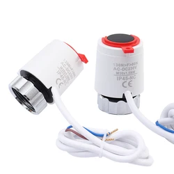 5 Pieces 230V Normally Closed NC M30*1.5mm Electric Thermal Actuator for Underfloor Heating TRV Thermostatic Radiator -Valve