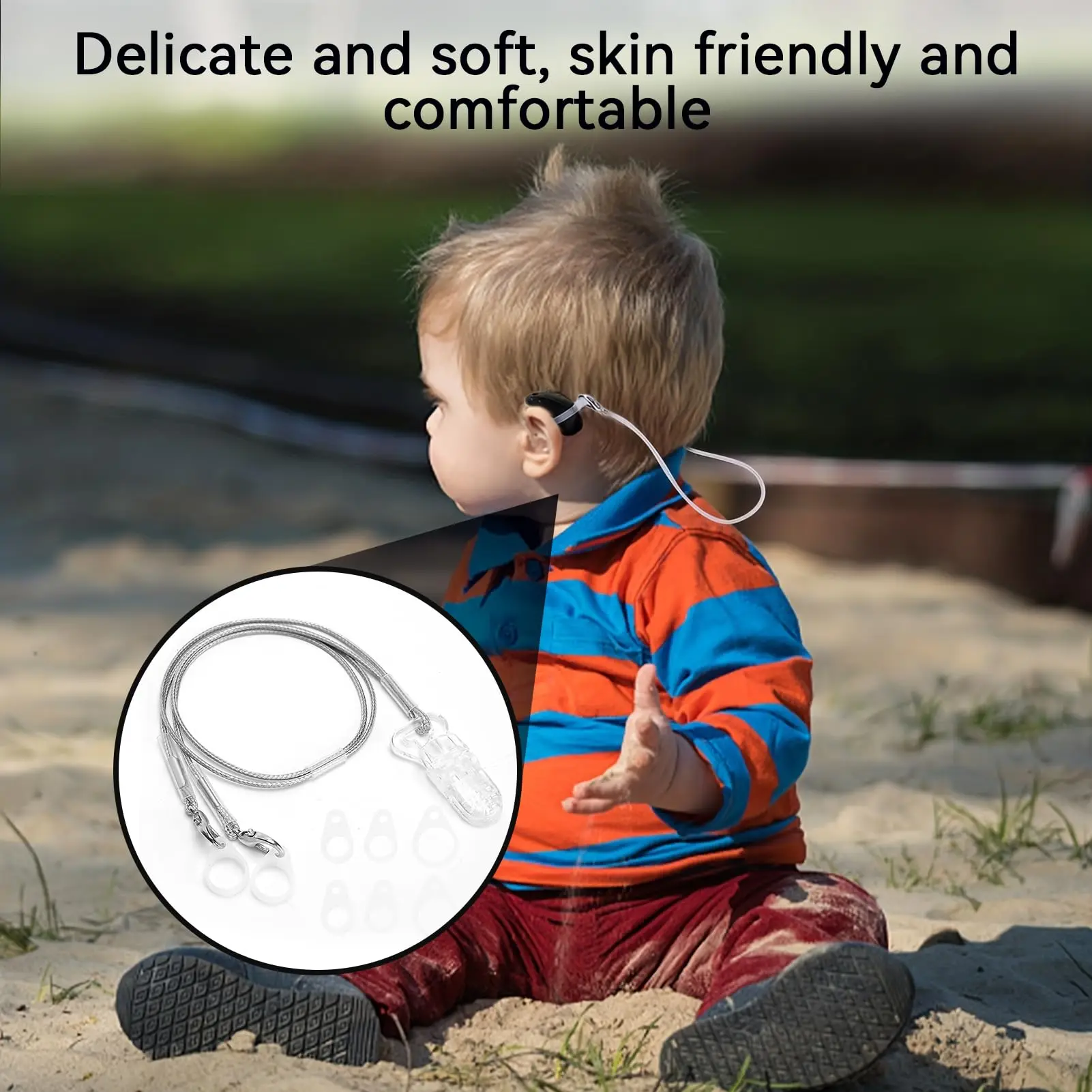 Hearing Aid Anti-Loss Clip Lanyard description 7