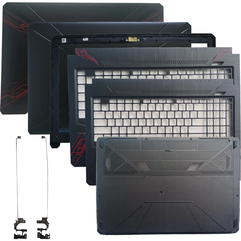 

Новая задняя крышка ЖК-экрана/Передняя крышка обода/крышка упора для рук/Нижняя крышка/петли для ASUS Fx504 FX504G FX504GD FX504GE FX80G FX80 FX80GD