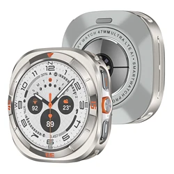 Premium Aluminum Alloy Protective Watch Case - Shockproof Frame Cover, Available in 4 Colors for 47MM (Titanium Orange)