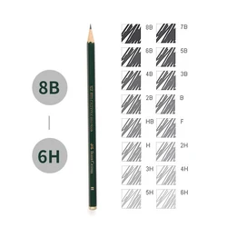 Enhanced Sketching and Shading Pencil Set (16Pcs Full set)