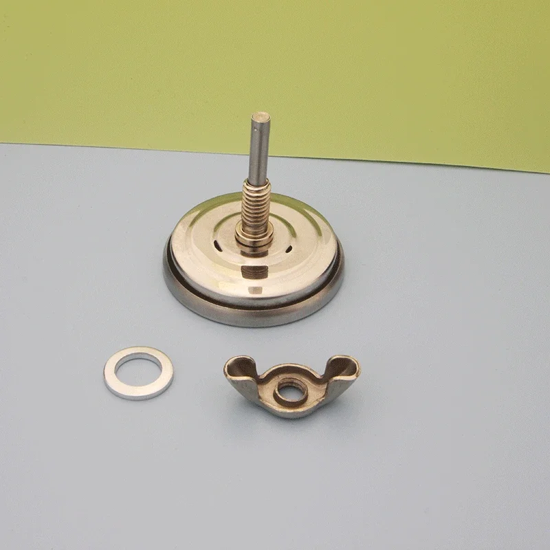 Kitchen Cooking Thermometer Stainless Steel BBQ Grill Thermometer for Oven BBQ Grill with Probe Heat Barbecue 52mm 10℃-400℃