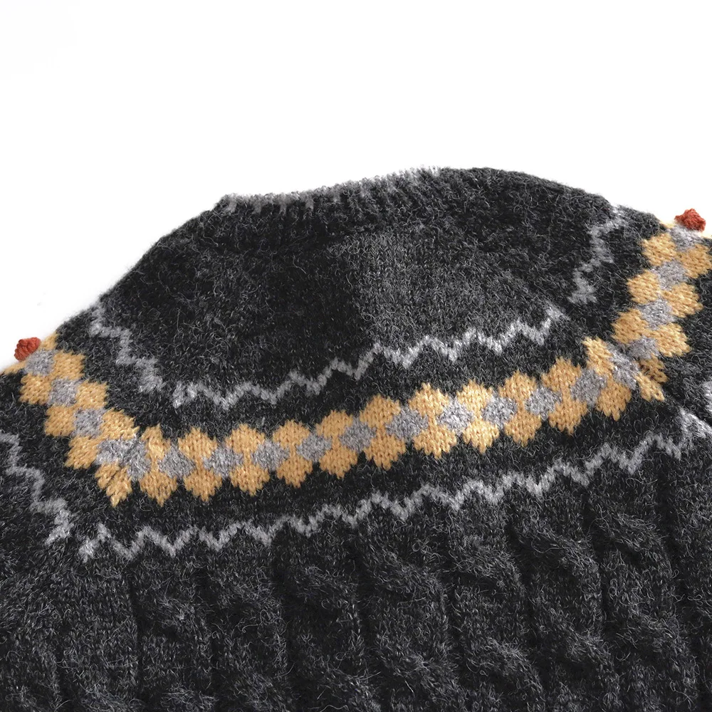 Kids Korean Style Sweaters and Cardigans for Autumn