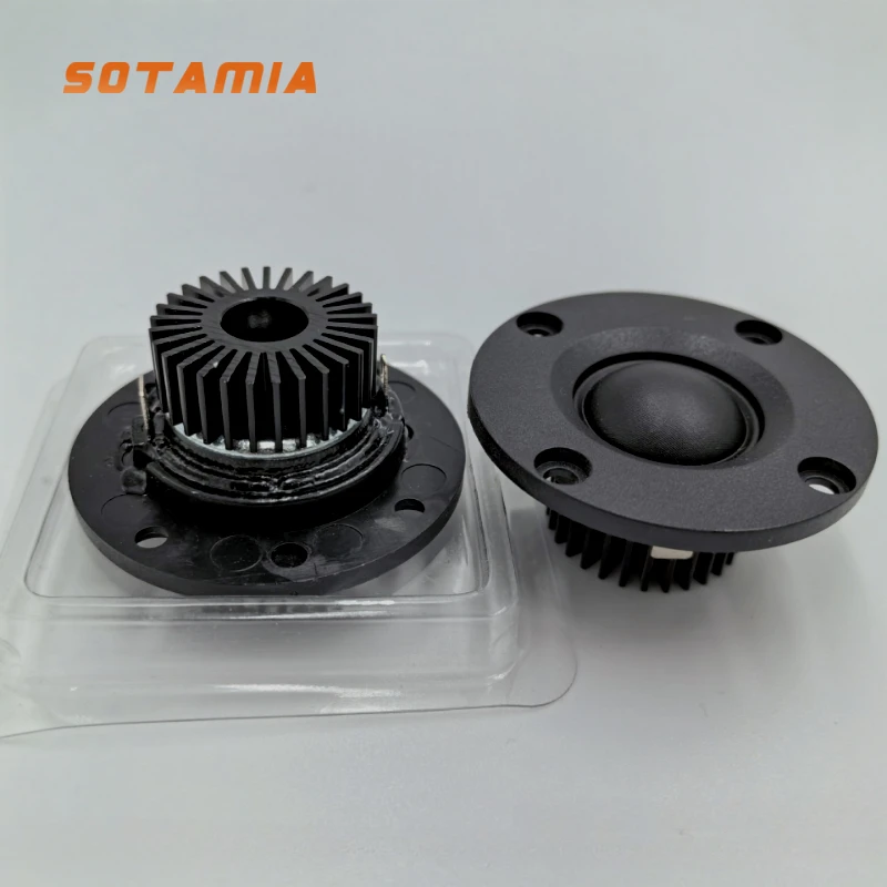 Mini Bluetooth Audio Tweeter Hifi Speaker 2Pcs 2 Inch 52mm 4 Ohm 20W Silk Film DIY Home