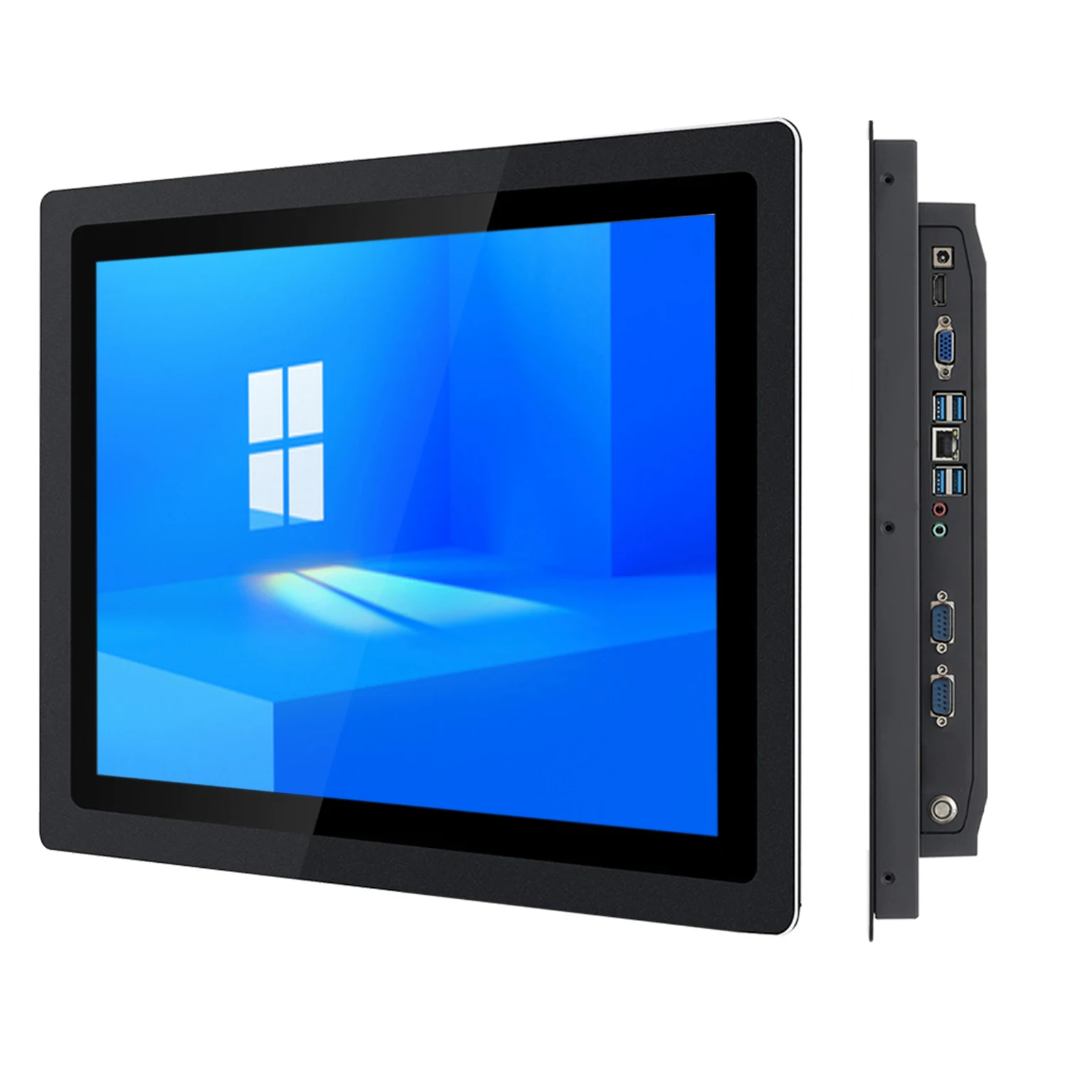 19 inch industrial mini computer all-in-one panel pc with capacitive ...