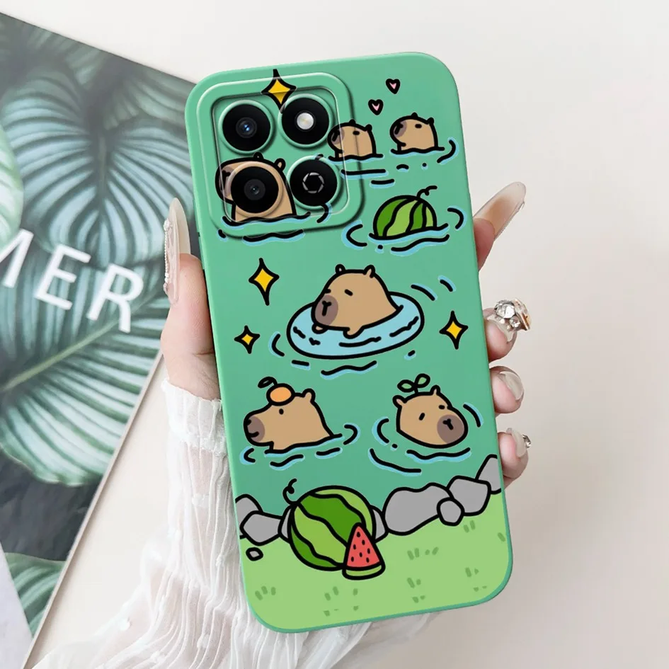 Fashionable Shockproof Silicone Bumper Case with Rabbit Flower Design