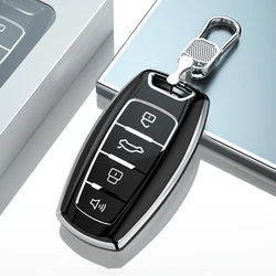 Premium TPU Car Key Cover - Sleek Protection Shell (Black Set 1)