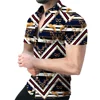 Men's Check Shirts 2024 Summer Cool Casual 3d Print Hawaii Beach Shirts Lapel Short Sleeve Shirt Street Tops Men Women Clothes 2