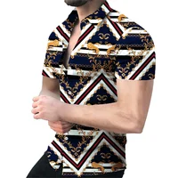 Men's Check Shirts 2024 Summer Cool Casual 3d Print Hawaii Beach Shirts Lapel Short Sleeve Shirt Street Tops Men Women Clothes 2