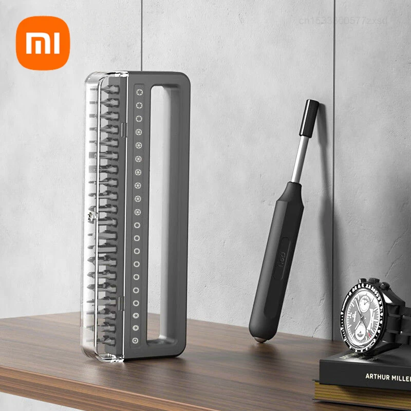 

Набор отверток Xiaomi Deli 41 в 1, портативная Магнитная мини-отвертка высокой точности, профессиональные инструменты для демонтажа и обслуживания