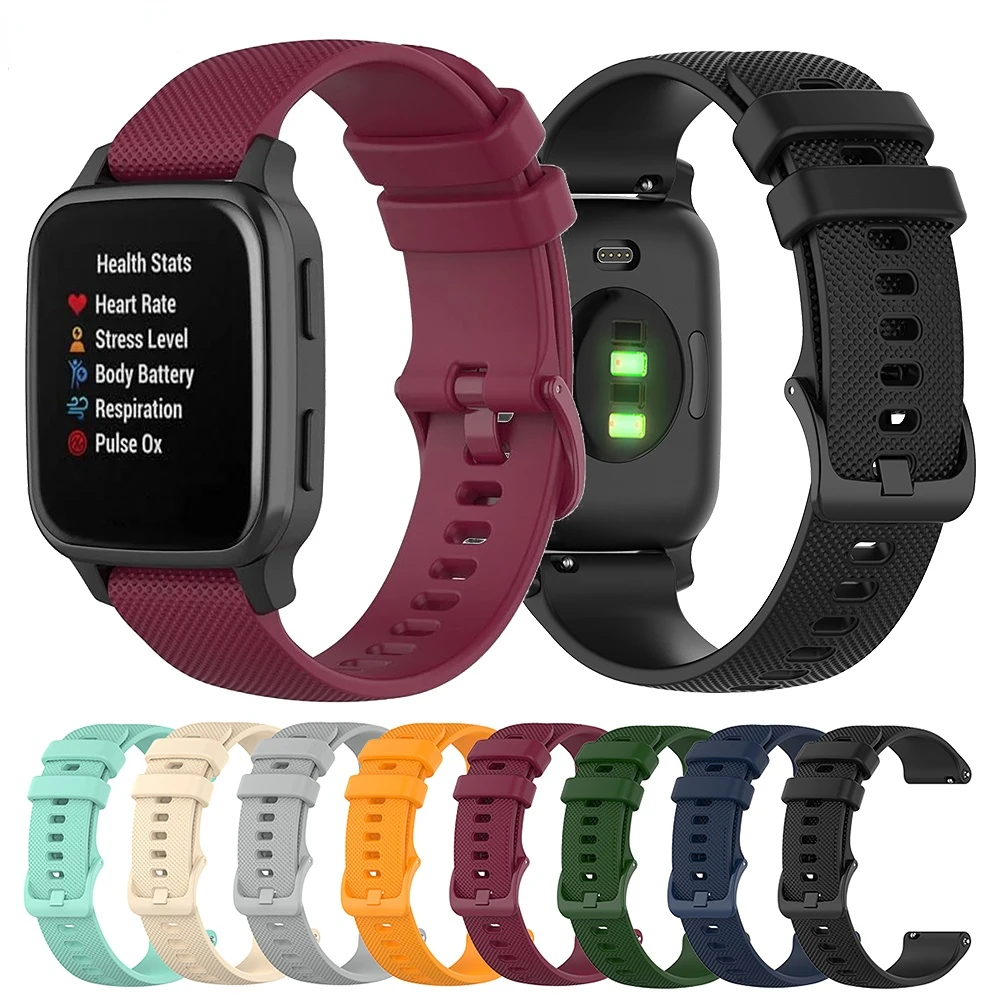 Silicone Smart Watch Band – Premium 20mm, 18mm, 22mm Adjustable Strap