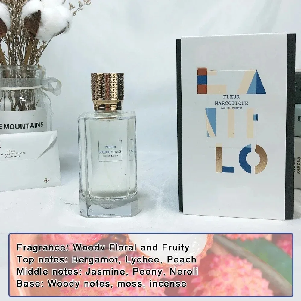 100ml Luxury Brand thEnchantment of Blue Protective Talisman Flower unisex Long Lasting Woody Floral Pheromone Cologne Fragrance - Image 5