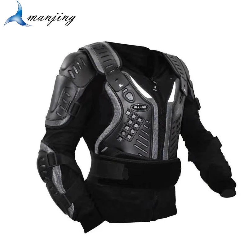 Motorcycle Armor Motocross Full Body Protection ATV Dirt Bike Men Motorbike Riding Racing Travelling Drop Resistant Armour