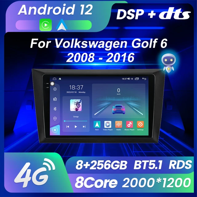 Autoradio Gps Volkswagen Golf 6 de 2008 à 2016