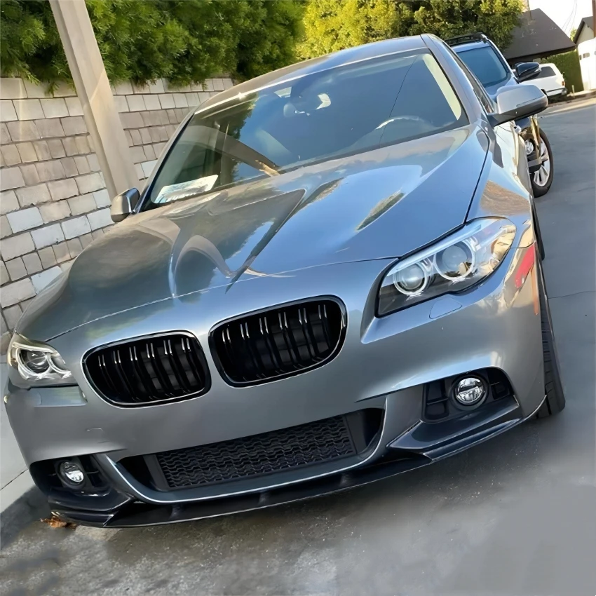 For-BMW-5-Series-F10-F11-M-Sport-2011-2017-Car-Front-Bumper-Lip-Body