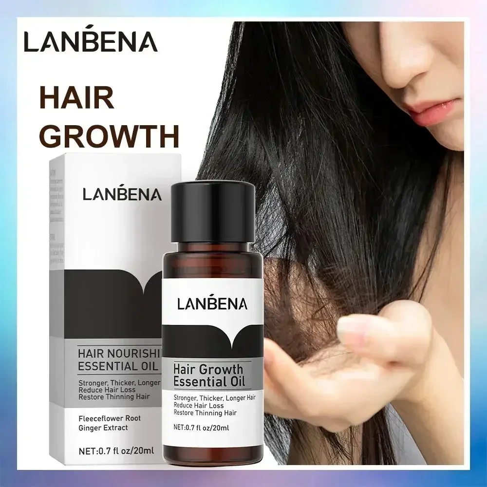 10PCS LANBENA Hair Growth Essence Hair Care Treatment for male and Female Loss Essential Oil Liquid Treatment Care