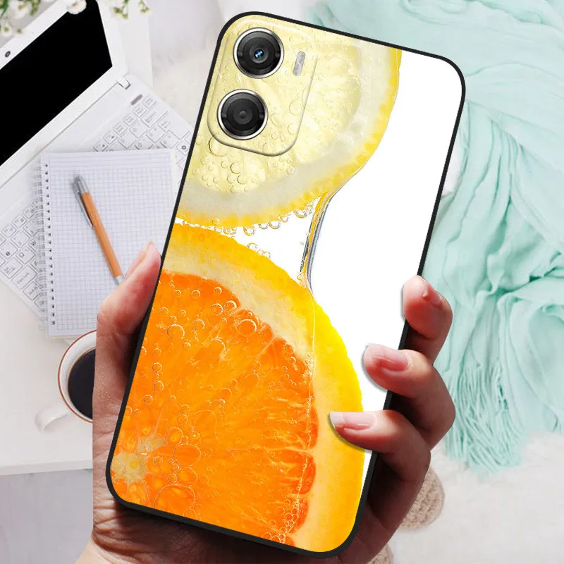 Cute Cat and Butterfly Printed Soft Phone Case - Stylish Back Cover Design
