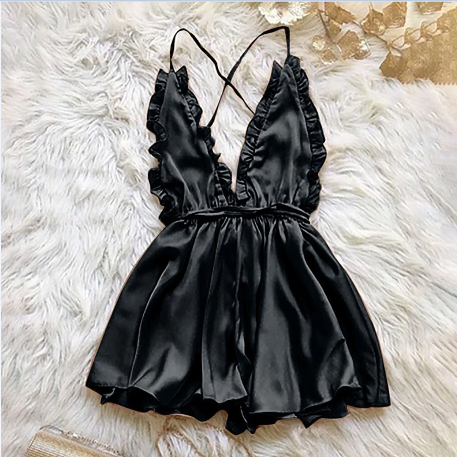 فستان نسائي مثير بدون ظهر 3