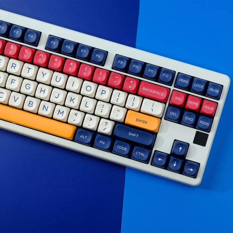 MOA Profile PBT Dye Sublimation 129 Keys Constitute Theme for Cherry MX Custom Switch Game Mechanical Keyboard