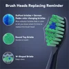 SEJOY Sonic Electric Toothbrush Teeth Whitening Vibration 5 Modes 8 Replacement Brush Heads USB Rechargeable 3