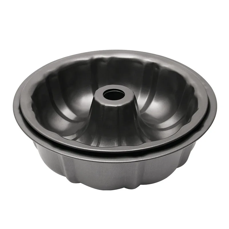 Bundt Cake Pan Nonstick, Fluted Tube Cake Pans For Baking, Heavy Duty  Carbon Steel Tube Pan Baking Mold For Jello - AliExpress