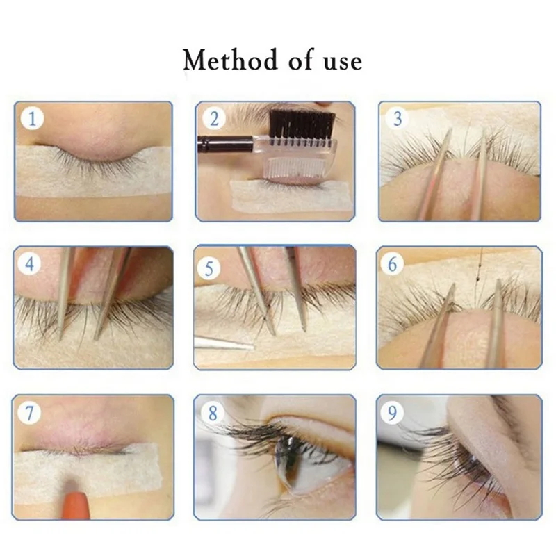 Eyelash Extension Tape 2/3/5/8 Rolls False Eyelashes Makeup Tool Easy To Tear Micropore
