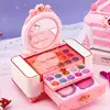 Kids Makeup Kit For Girls Real Washable Makeup Set Princess Play Make Up Toys Toddler Cosmetic Set Makeup Vanities Children's 1