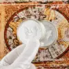 5PCS 38.6mm Transparent Circular Acrylic Coin Capsules Reusable Protective Collection Item Display Box Suitable for Collectors 6