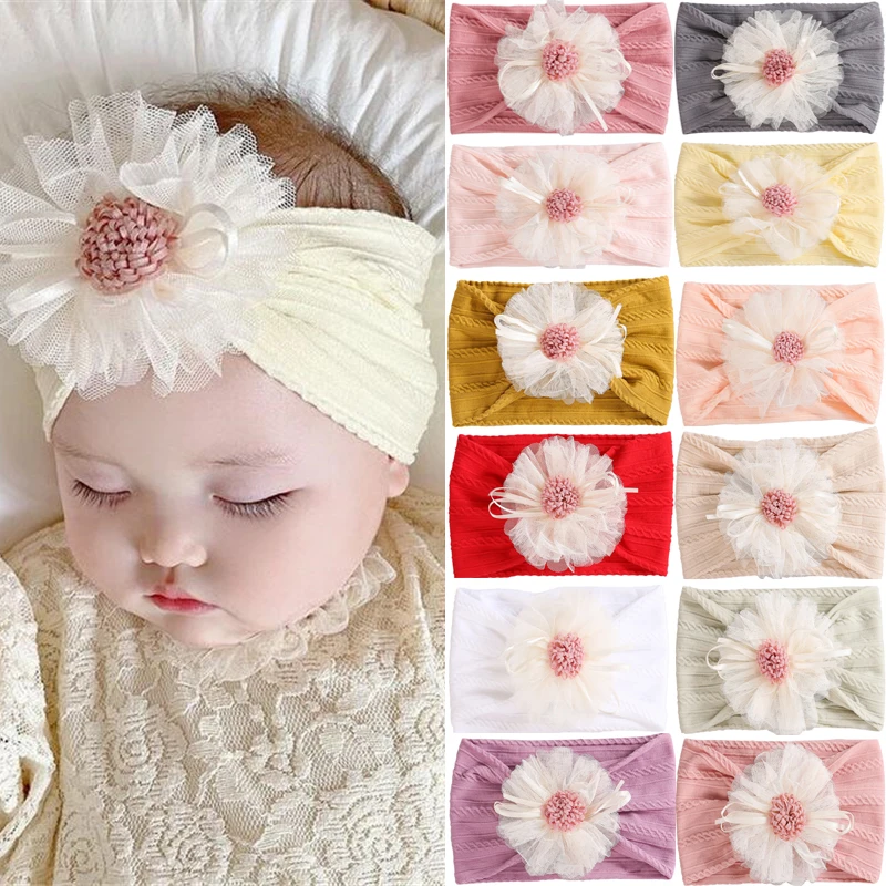 Baby Girl Headband Infant Hair Accessories Headwraps Newborn Headwear