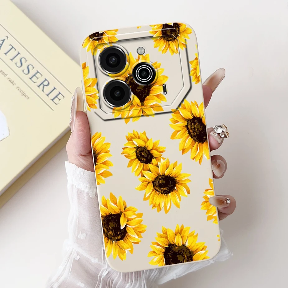 Tecno Pova 6 Pro Candy Painted Soft TPU Phone Case - New Fashion Bumper Cover