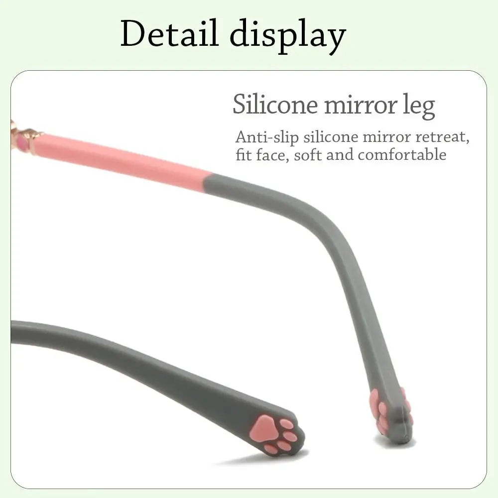 Portable Computer Online Classes Anti-blue Light Kids Glasses Comfortable Eyeglasses Ultra Light Frame