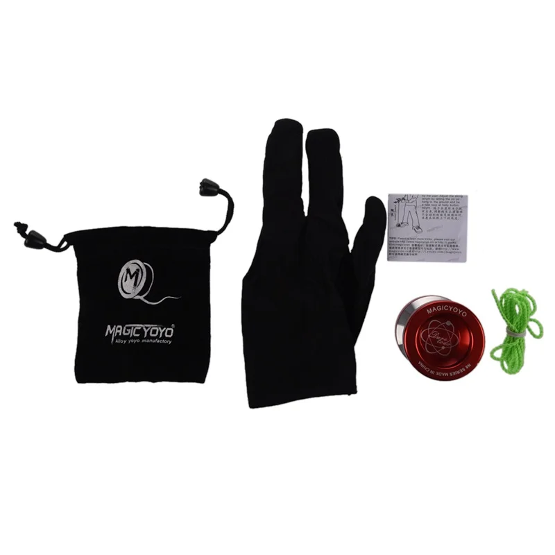 Magic Yo-Yo N8 Professional YoYo + String + Bag + Glove