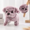 Walking Barking Cute Puppy Pet Dog Toy with Battery Control Halloween Birthday Gift for Boys Girls Kawaii Electronic Plush Toys 3