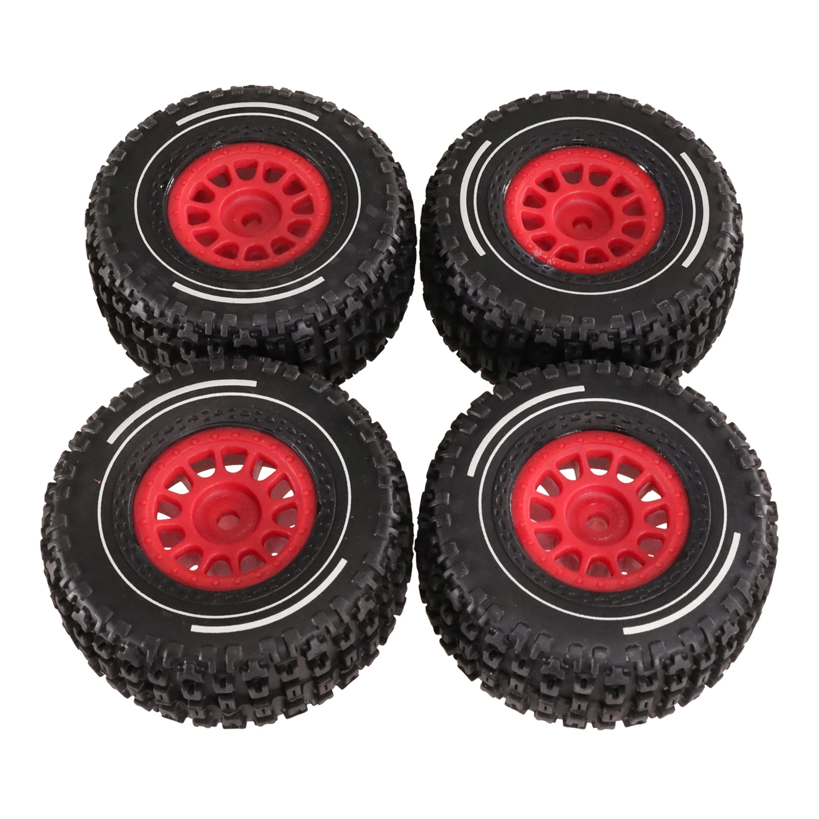 Cloud-4 pièces Kit de pneu en caoutchouc 12mm hexagonal pour Wltoys
